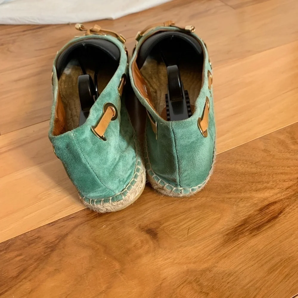 Anthropologie Maypol suede espadrille flats. 41